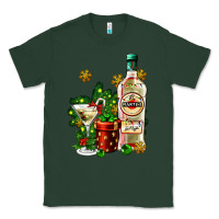 Sports Green cocrtail martini and gift and snow Classic Tee - AdoDesignShop
