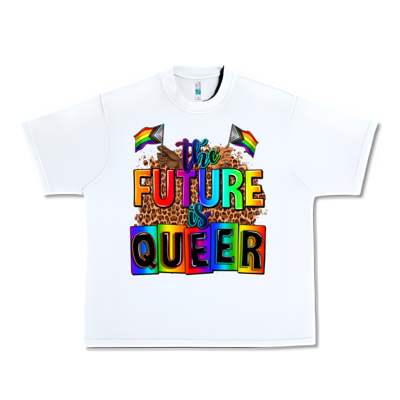 The Fuuture Is Queer Urban Heavy Tee by AdoDesignShop | Teevron