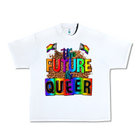 White the fuuture is queer Urban Heavy Tee - AdoDesignShop