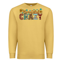 Antique Gold Western Beautiful Crazy Premium Sweatshirt - BundleAndBundleShop