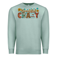 Seafoam Western Beautiful Crazy Premium Sweatshirt - BundleAndBundleShop