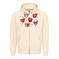 Sandshell howdy valentine Zipper Hoodie - MaliasSmallBusiness