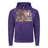 Cloud Purple three up down Vintage Hoodie - RacoonDesign