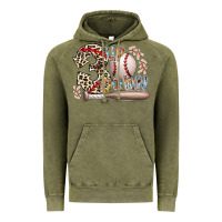 Vintage Olive three up down Vintage Hoodie - RacoonDesign