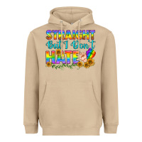 Mushroom LGBTQ+ Straight But I Don't Hate Heavyweight Hoodie - BundleAndBundleShop