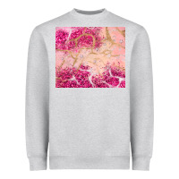Heather Grey pink glitter Heavyweight Sweatshirt - JahusDesignShop