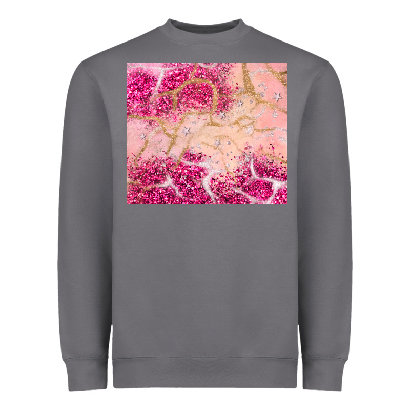 Pink Glitter Heavyweight Sweatshirt by JahusDesignShop | Teevron