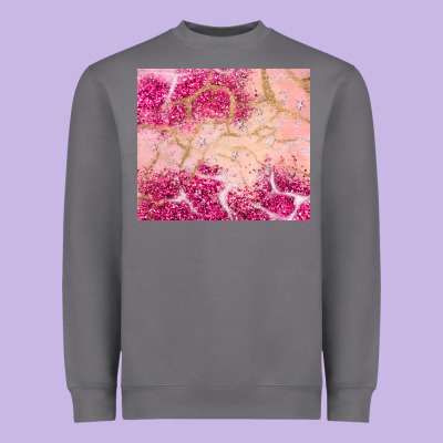 Pink Glitter Heavyweight Sweatshirt Designed By Jahusdesignshop