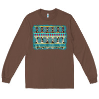 Chestnut turquoise gemstone background Long Sleeve Tee - AdoDesignShop