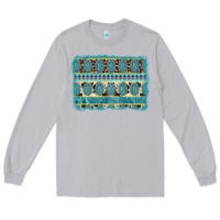 Moon Dust turquoise gemstone background Long Sleeve Tee - AdoDesignShop