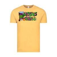 Vintage Mustard witches brew Vintage Tee - AdoDesignShop