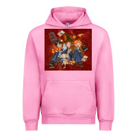 Fuchsia Pink wizard kids with glitter Urban Hoodie - TumblerDesignByShophia