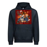 Navy wizard kids with glitter Urban Hoodie - TumblerDesignByShophia
