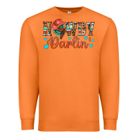 Carrot Western Howdy Darlin Premium Sweatshirt - BundleAndBundleShop