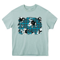 Arona winter plaid cowhide pattern background Heavy Core Tee - RanaPortraitStore