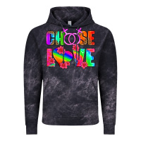 Cloud Black choose love (lesbian) Vintage Hoodie - HRA Design Shop