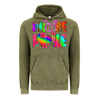 Vintage Olive choose love (lesbian) Vintage Hoodie - HRA Design Shop
