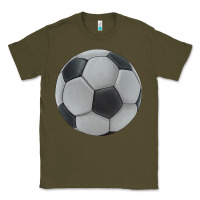 Army Green soccer ball Classic Tee - JahusDesignShop