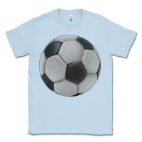 Dusty Blue soccer ball Classic Tee - JahusDesignShop