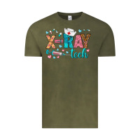 Vintage Olive x ray tech Vintage Tee - BundleAndBundleShop