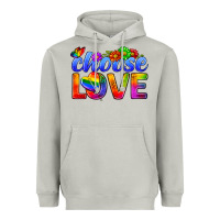 Moon Dust Pride LGBTQ+ Choose Love Heavyweight Hoodie - BundleAndBundleShop