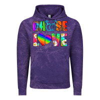Cloud Purple choose love (gay) Vintage Hoodie - HRA Design Shop
