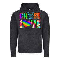 Vintage Black choose love (gay) Vintage Hoodie - HRA Design Shop
