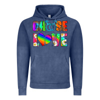 Vintage Denim choose love (gay) Vintage Hoodie - HRA Design Shop