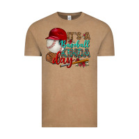 Vintage Coffee it's a baseball kinda day Vintage Tee - BundleAndBundleShop