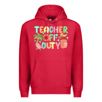 Cardinal teacher off duty summer Premium Hoodie - JahusDesignShop
