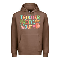 Chestnut teacher off duty summer Premium Hoodie - JahusDesignShop