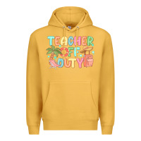 Mustard teacher off duty summer Premium Hoodie - JahusDesignShop
