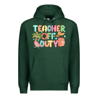 Sports Green teacher off duty summer Premium Hoodie - JahusDesignShop