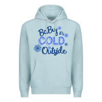 Blue Mist Baby It s Cold Outside Premium Hoodie - Bettercallsaul