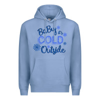 Colony Blue Baby It s Cold Outside Premium Hoodie - Bettercallsaul