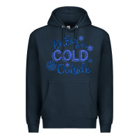 Navy Baby It s Cold Outside Premium Hoodie - Bettercallsaul