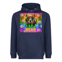 Navy Western Papa Bear LGBTQ+ Tumbler Heavyweight Hoodie - BundleAndBundleShop
