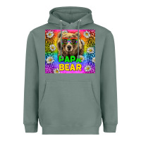 Sage Western Papa Bear LGBTQ+ Tumbler Heavyweight Hoodie - BundleAndBundleShop
