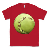 Red softball ball Classic Tee - JahusDesignShop