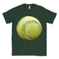 Sports Green softball ball Classic Tee - JahusDesignShop