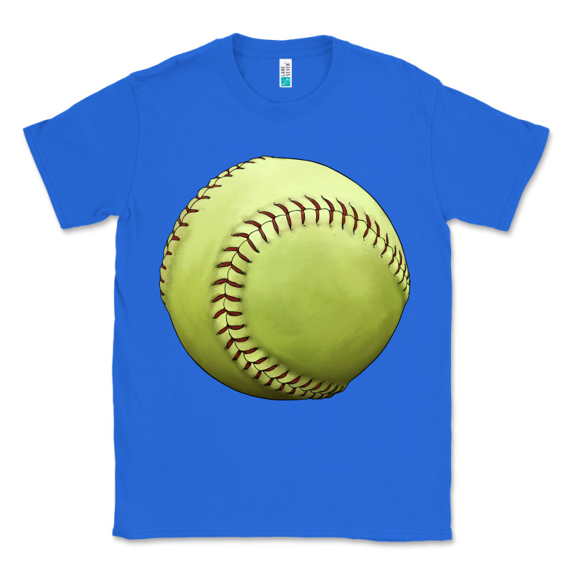 Softball Ball Classic Tee by JahusDesignShop | Teevron