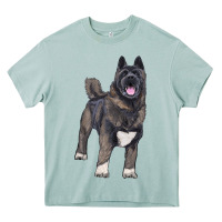 Arona American akita Heavy Core Tee - RanaPortraitStore