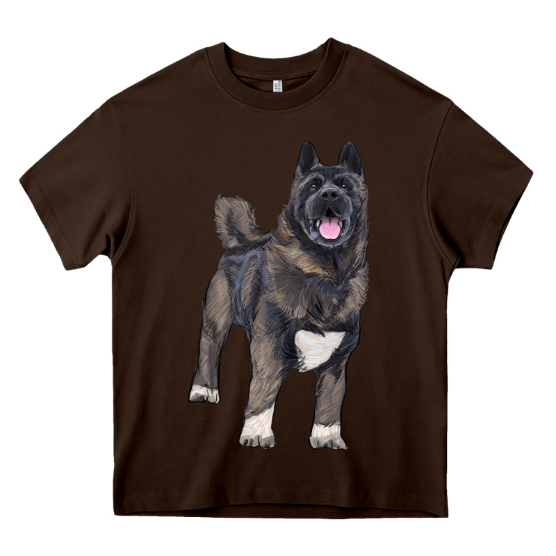 American Akita Heavy Core Tee by RanaPortraitStore | Teevron