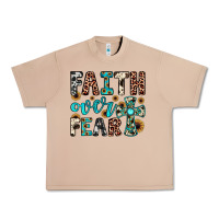 Burro faith over fear Urban Heavy Tee - JahusDesignShop