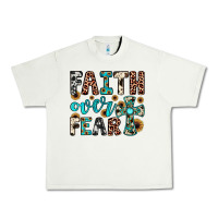 Pistachio faith over fear Urban Heavy Tee - JahusDesignShop