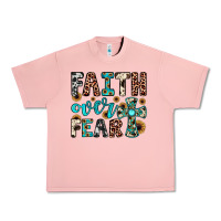 Salmon faith over fear Urban Heavy Tee - JahusDesignShop
