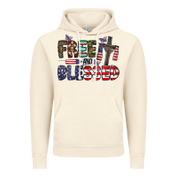 Vintage Artic free and blessed Vintage Hoodie - CowhideDigitalArt