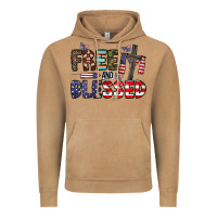Vintage Camel free and blessed Vintage Hoodie - CowhideDigitalArt