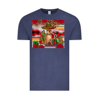 Vintage Denim Chihuahua Christmas Vintage Tee - JahusDesignShop