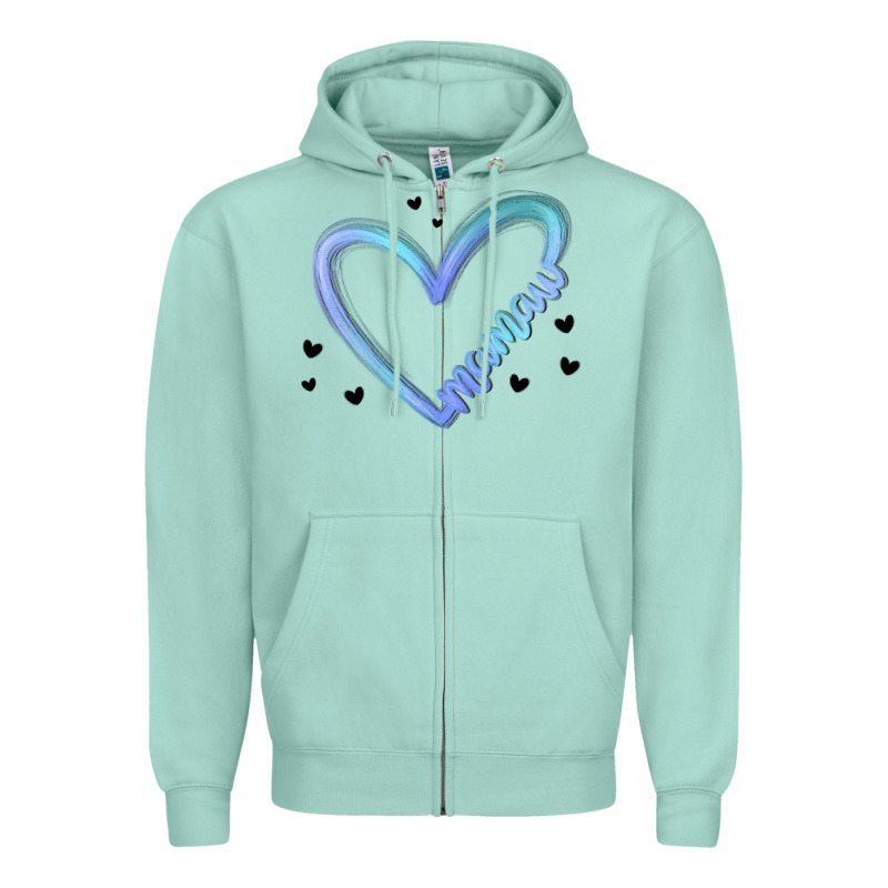 Mamaw Zipper Hoodie by MaliasSmallBusiness | Teevron
